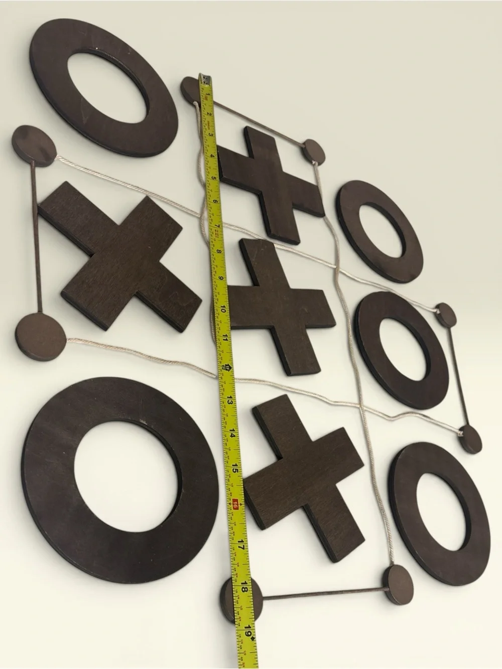 Travel Wooden Tic Tac Toe Game